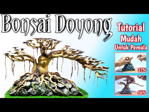 Видео: Как сделать дерево бонсай - АКВАСКЕЙПИНГ АКВАРИУМ