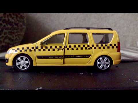 Видео: Обзор масштабной модели автомобиля LADA LARGUS от производителя Autotime