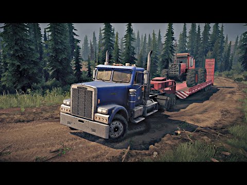 Видео: MudRunner (American Wilds) - К-КУРЬЕР. DLC. Прохождение Испытания на Все Звёзды. Плюс Ачивка #11