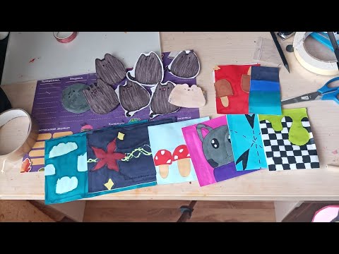 Видео: Нарижаем кота Пушина и бумажная косметика