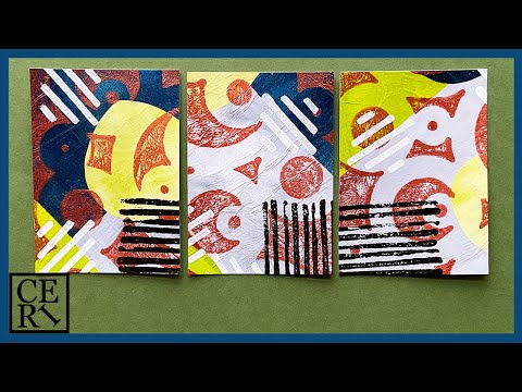 Видео: Темно-синий пион, лаймово-зеленый и тихо-серый