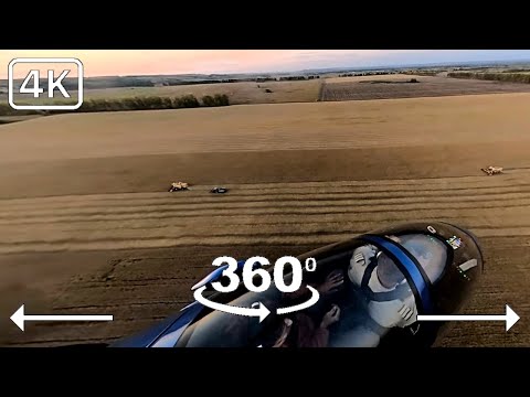 Видео: 360' 4k. Полетать после работы на закате - бесценно!