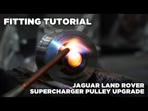 Видео: Руководство по установке шкива нагнетателя воздуха Jaguar Land Rover
