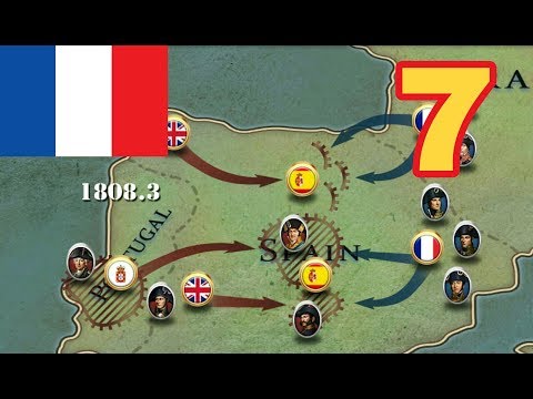 Видео: Peninsular war. Кампания Франции - #7. European war 6