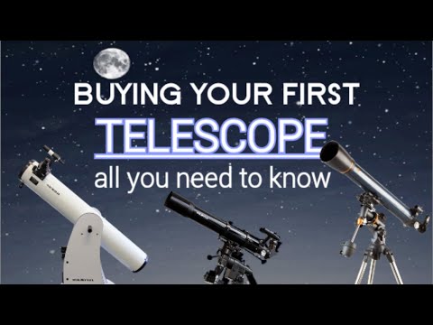 Видео: Покупка первого телескопа...Все, что вам нужно знать.