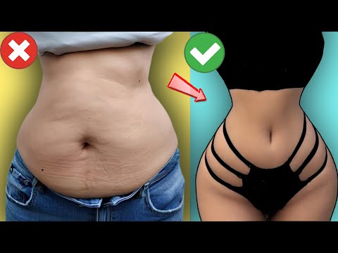 Видео: Уничтожьте жир на животе сегодня l 1-минутное упражнение, чтобы избавиться от обвисшего живота