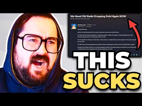 Видео: Blizzard убрала золото из старых рейдов — игроки возмущены