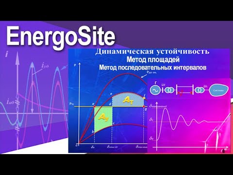 Видео: Электромеханические переходные процессы. Динамическая устойчивость. Метод площадей.