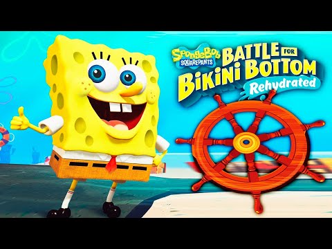 Видео: ГУБКА БОБ #5 СОБРАЛ ВСЕ РУЛИ! Приключения Губки Боба SpongeBob SquarePants: Battle for Bikini Bottom