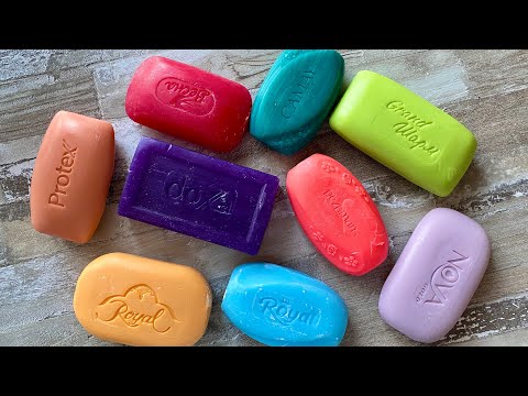 Видео: ASMR Soap cutting | Soap Carving|Резка мыла  | ASMR