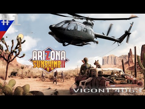 Видео: Arizona Sunshine 2 (#1  Русский язык) PC VR