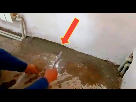 Видео: ВОТ КАК  ЛУЧШЕ СПРЯТАТЬ ТРУБЫ ОТОПЛЕНИЯ В ПОЛУ.