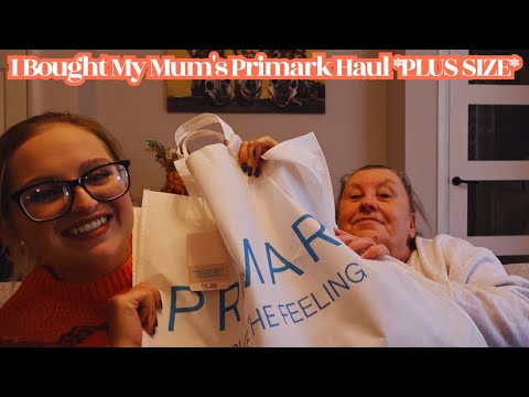 Видео: Я купила Primark Haul моей мамы *PLUS SIZE*