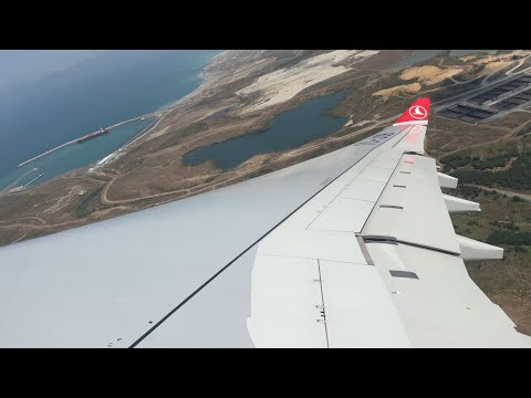 Видео: Turkish Airlines • Airbus A330-303 • TC-JOB • Мощный взлет из Стамбула
