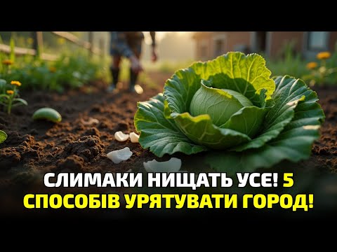 Видео: Як позбутися слимаків назавжди: 7 хитрощів, про які мовчать досвідчені городники!
