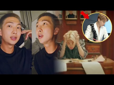 Видео: Намджун раскрыл текст песни BTS для камбэка, написанный Чимином, — сказал, что ARMY будут плакать...