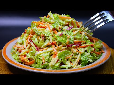 Видео: 🔥 Быстрый САЛАТ за 5 минут, который хочется готовить снова!