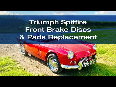 Видео: Triumph Spitfire — как заменить передние тормозные диски и колодки