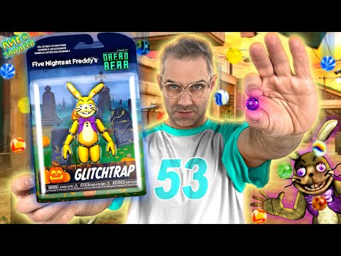 Видео: ИГРА В КАЛЬМАРА - ШАРИКИ! АНИМАТРОНИКИ ФНАФ И ДОКТОР ЗЛЮ: ГЛИТЧТРАП FUNKO - РАСПАКОВКА В SQUID GAME!