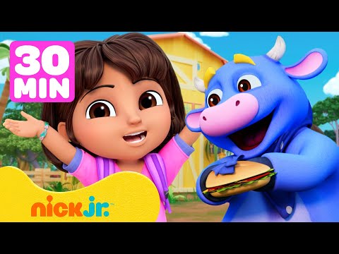 Видео: Даша | Самые смешные моменты Бенни! 🐮 30-минутная подборка  | Nick Jr. Cyrillic