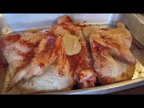 Видео: Готовим домашнюю курицу. Мариновал 24 часа - съели за 5 минут!!