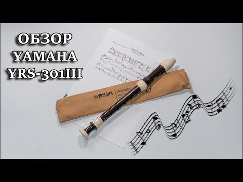 Видео: Обзор Yamaha YRS-301 III G in C Soprano Descant Пластиковая блокфлейта Ямаха пример звучания