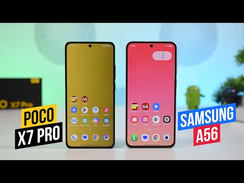 Видео: Сравнение смартфонов Poco X7 Pro - Samsung A56