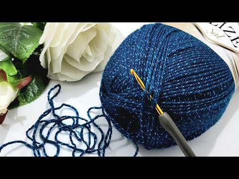 Видео: 😃 это легенда! Посмотрите на эту красоту она потрясающая😍 Остановиться невозможно. Вязание крючком!.