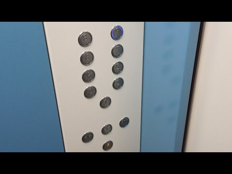 Видео: Новейший синий лифт НЛМ-(2022 г.в) в панельной 9-этажке 1-464Д-83.