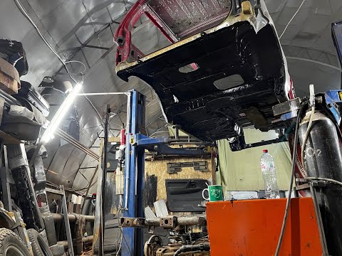 Видео: Восстановление mitsubishi pajero 2 (ЧАСТЬ 7. Переварка кузова завершена. Варить или менять кузов?)