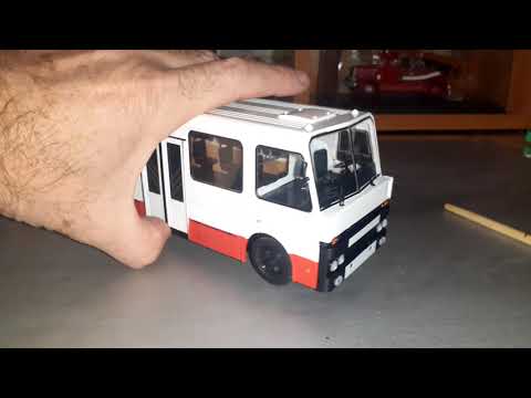 Видео: г.Плавск.Обзор моделей 1/43.Зис 8а  Альтерна 4216.