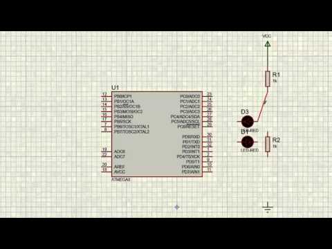 Видео: PROTEUS УРОК 21 для начинающих о МК -2