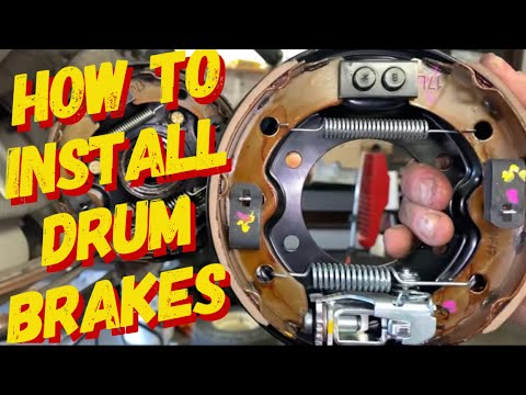 Видео: КАК УСТАНОВИТЬ БАРАБАННЫЕ ТОРМОЗА НА ЛЮБОЙ КЛУБНЫЙ АВТОМОБИЛЬ DS ДЛЯ ГОЛЬФА