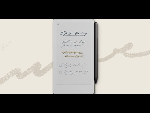 Видео: reMarkable paper pro move первые впечатления