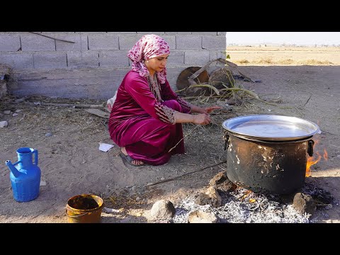 Видео: Несмотря на проблемы, я приготовила лучший мансаф в деревне на свежем воздухе