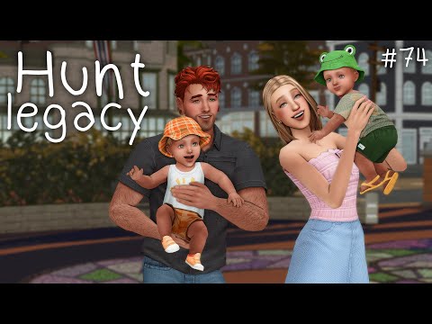 Видео: 🌷 74 Династия Хант || The Sims 4