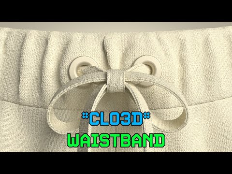 Видео: CLO3D | Пояс