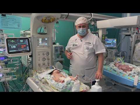 Видео: Синдром аспирации мекония. Лаваж легких сурфактантом.