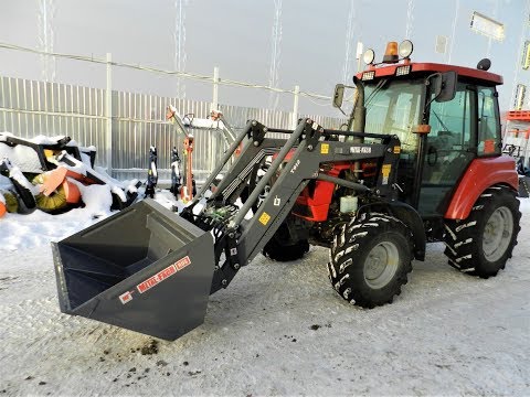 Видео: Беларус 622 с импортным погрузчиком Metal-Fach Т 812