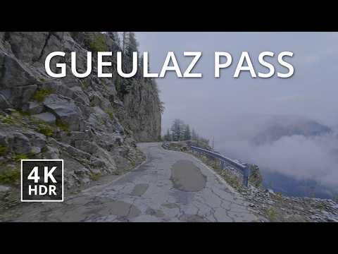 Видео: 🇨🇭 Облачные альпийские виды на перевале Гюлаз в Швейцарии