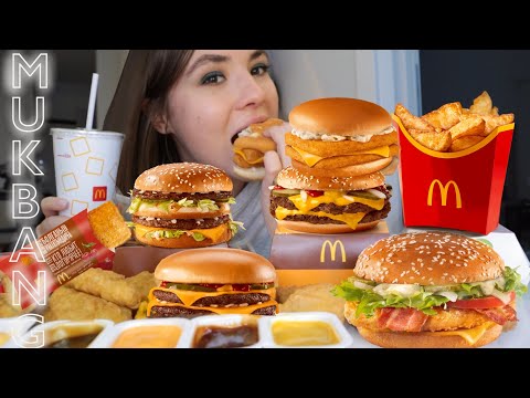 Видео: МУКБАНГ • ХОЧУ СОБАКУ ! Макдональдс McDonalds | АСМР \ ASMR ( mukbang and eating sounds)