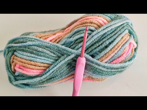 Видео: Невероятная техника вязания крючком, в которую вы влюбитесь!🧶💖