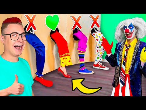 Видео: ТИНДЕР с КЛОУНОМ А4 в Реальной Жизни !