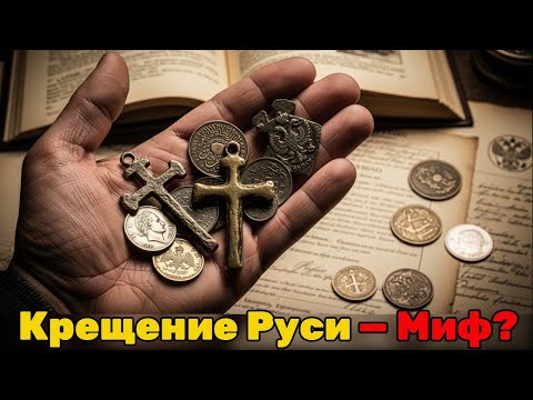 Видео: Крещение Руси — Миф? 90% древних  нательных крестов это доказывает!