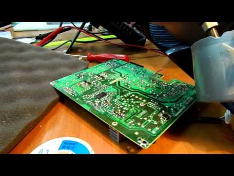 Видео: Ремонт монитора Benq FP91G+ (Q9T4)  Ремонт блока питания