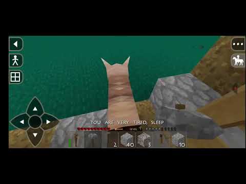 Видео: ВЫЖИВАНИЕ, СИДЯ НА ЛОШАДИ В SURVIVALCRAFT 2!!