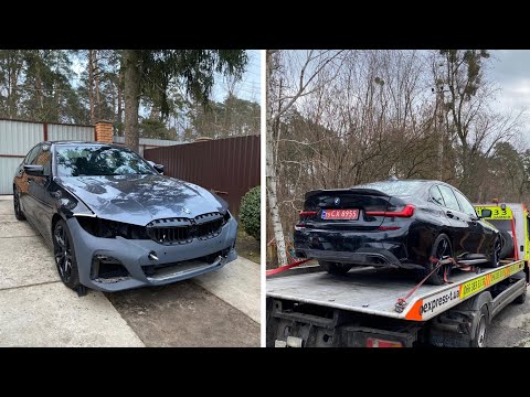 Видео: Підготував і відправив BMW M340i на рихтування