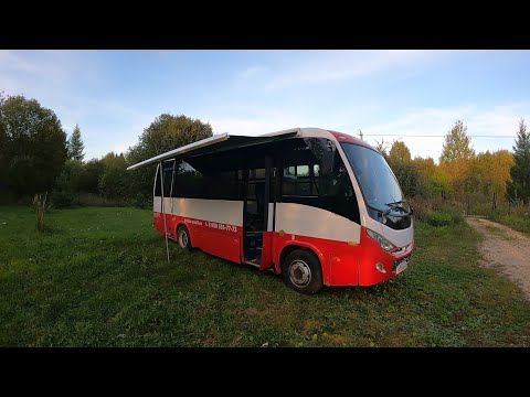 Видео: Автодом из автобуса. Начало.