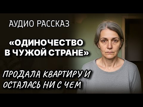 Видео: «Одиночество в чужой стране» : Продала квартиру и осталась ни с чем // Жизненные истории у камина
