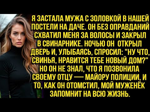 Видео: Я застала мужа с золовкой в нашей постели на даче. Он без оправданий закрыл меня в свинарнике. Но...